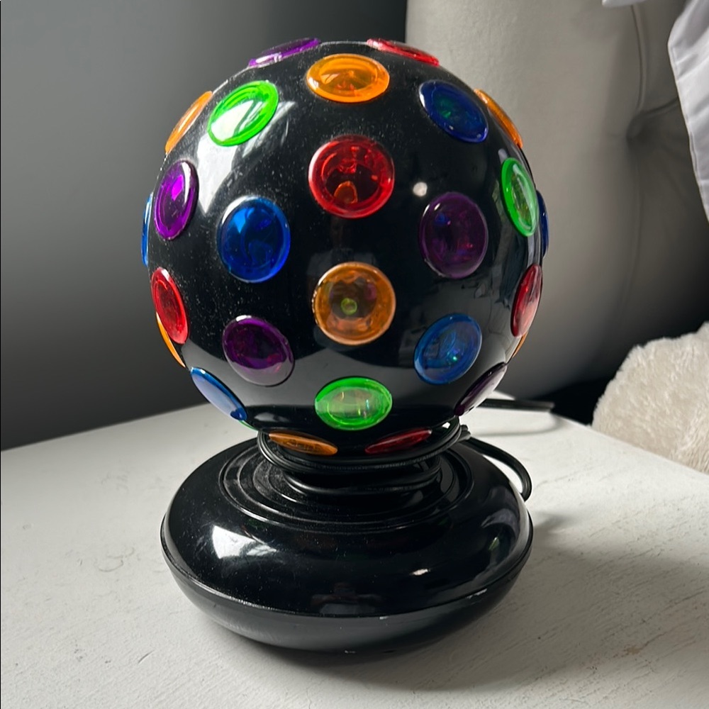 Colorful Disco Ball Lamp